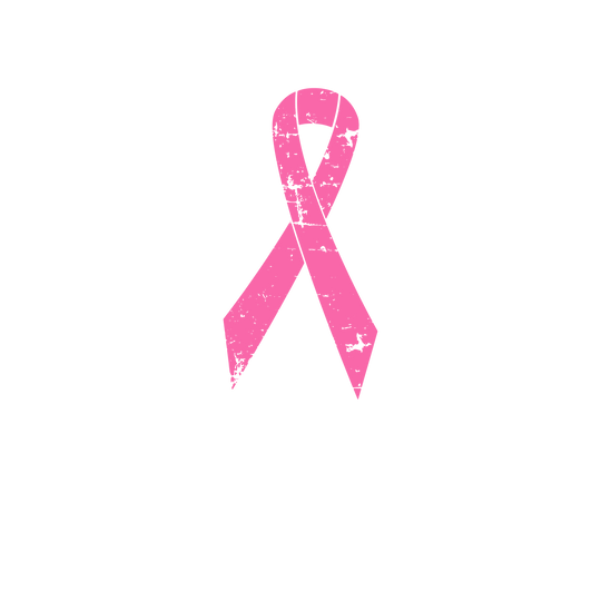 Breast Cancer Awareness Ribbon with Flag